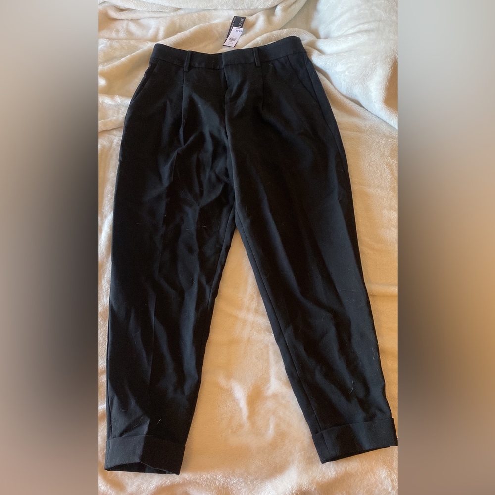 NWT Banana Republic Hi Rise Black Slacks